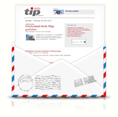 tip-daily Touristik-Newsletter