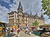 Rathaus und Markt in Wiesbaden Foto: Wiesbaden Marketing