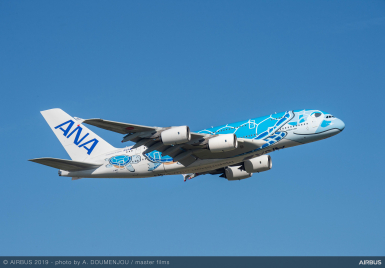 Foto: ANA / Airbus 2019 - A. Doumenjou / master films