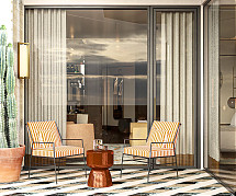 Foto: Palladium Hotel Group / Suite im The Site Hotel Ibiza (Render)