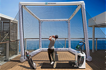 Foto:  Silversea Cruises Ltd. - Golfsimulator
