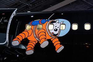 Foto: Brussels Airlines / Hergé / Tintinimaginatio 2026