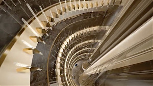Foto: Regent Seven Seas Cruises - Lichtinstallation aus Kristall 
