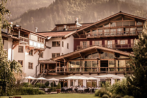 Foto: Hotel Kitzhof - Gartenterrasse im Hotel Kitzhof in Kitzbühel